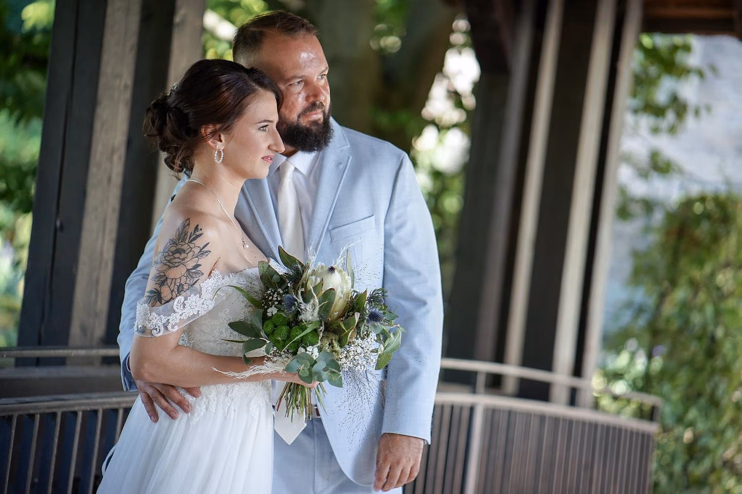 Hochzeit von Jana und Simon in Bietigheim-Bissingen, Aufnahme 1