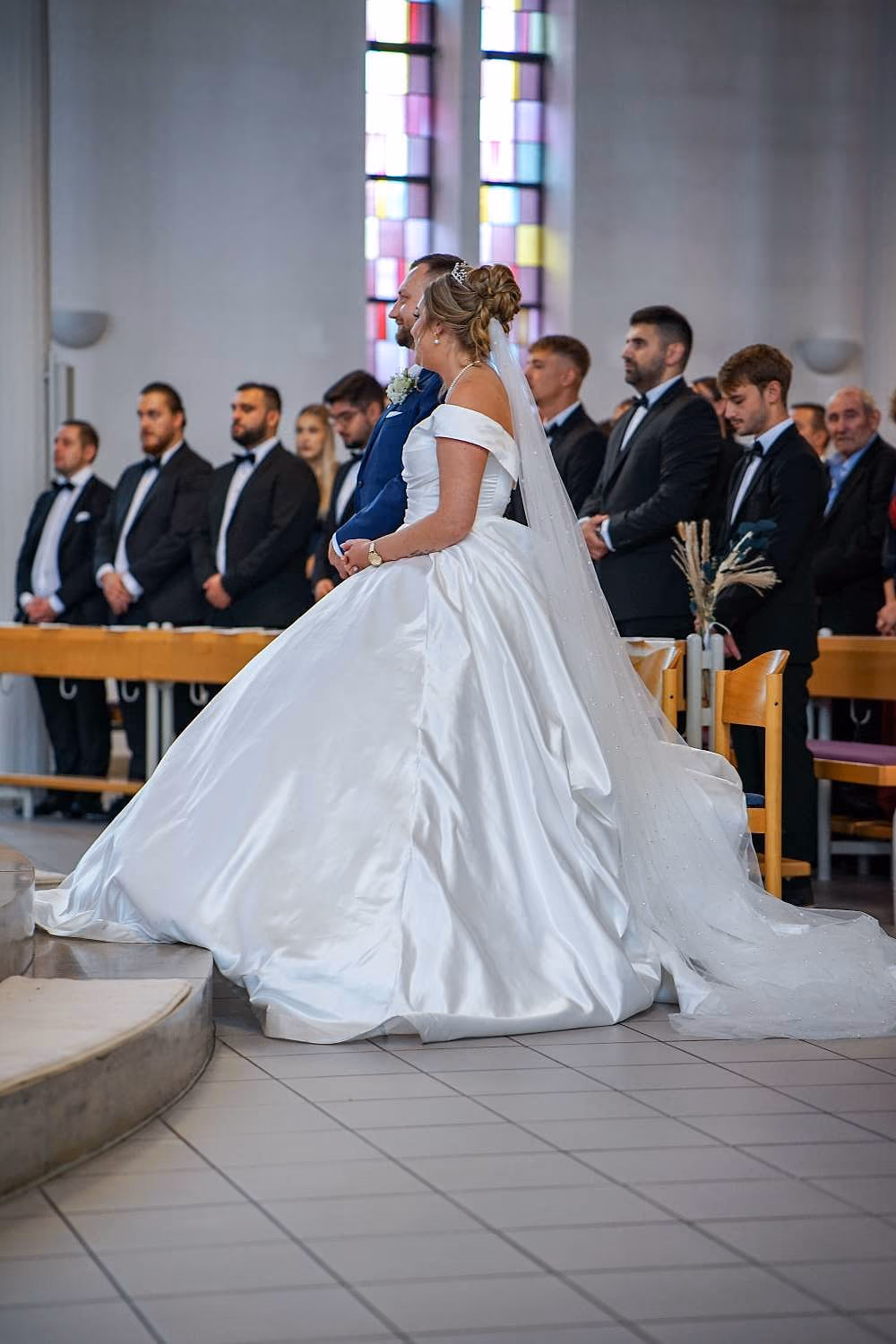 Hochzeit von Jenny und Denis in Freiberg am Neckar, Seeschloss Monrepos, Aufnahme 13
