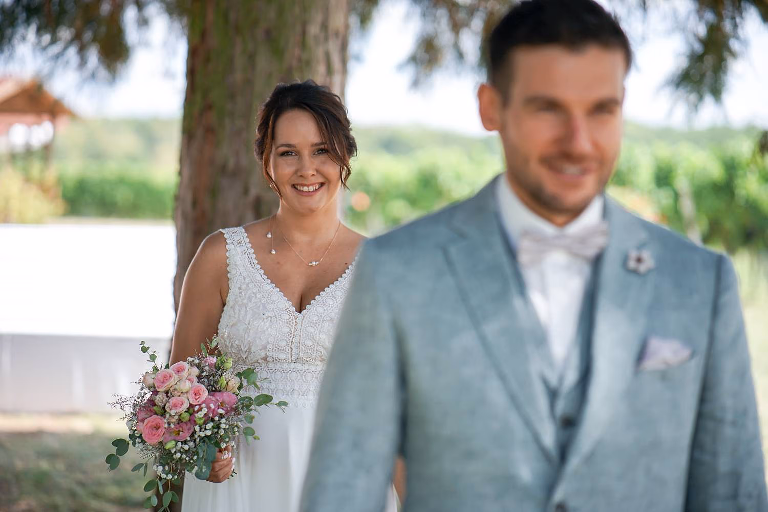 Hochzeit von Pirkko und Fabian in Amalienhof, Beilstein