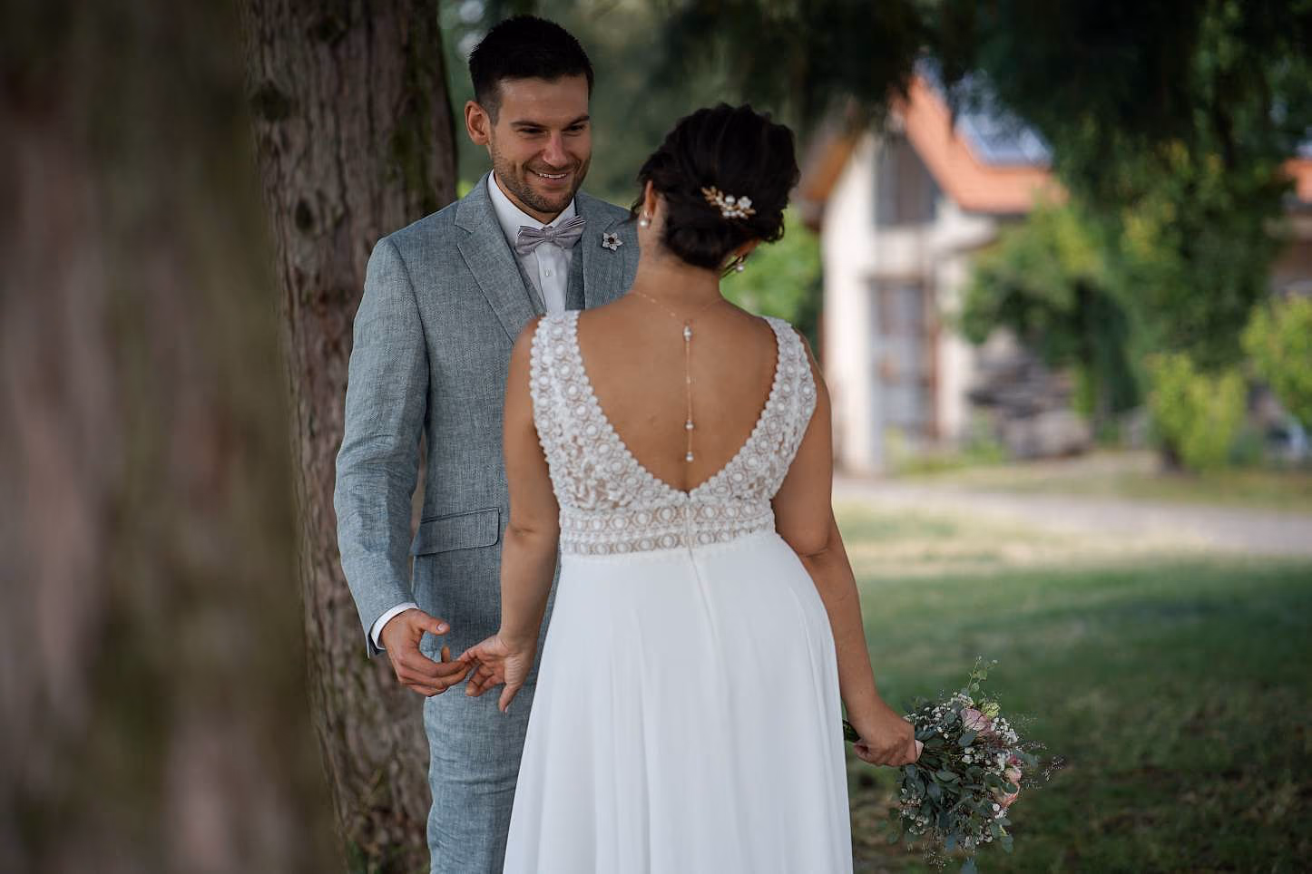 Hochzeit von Pirkko und Fabian in Amalienhof, Beilstein, Aufnahme 1